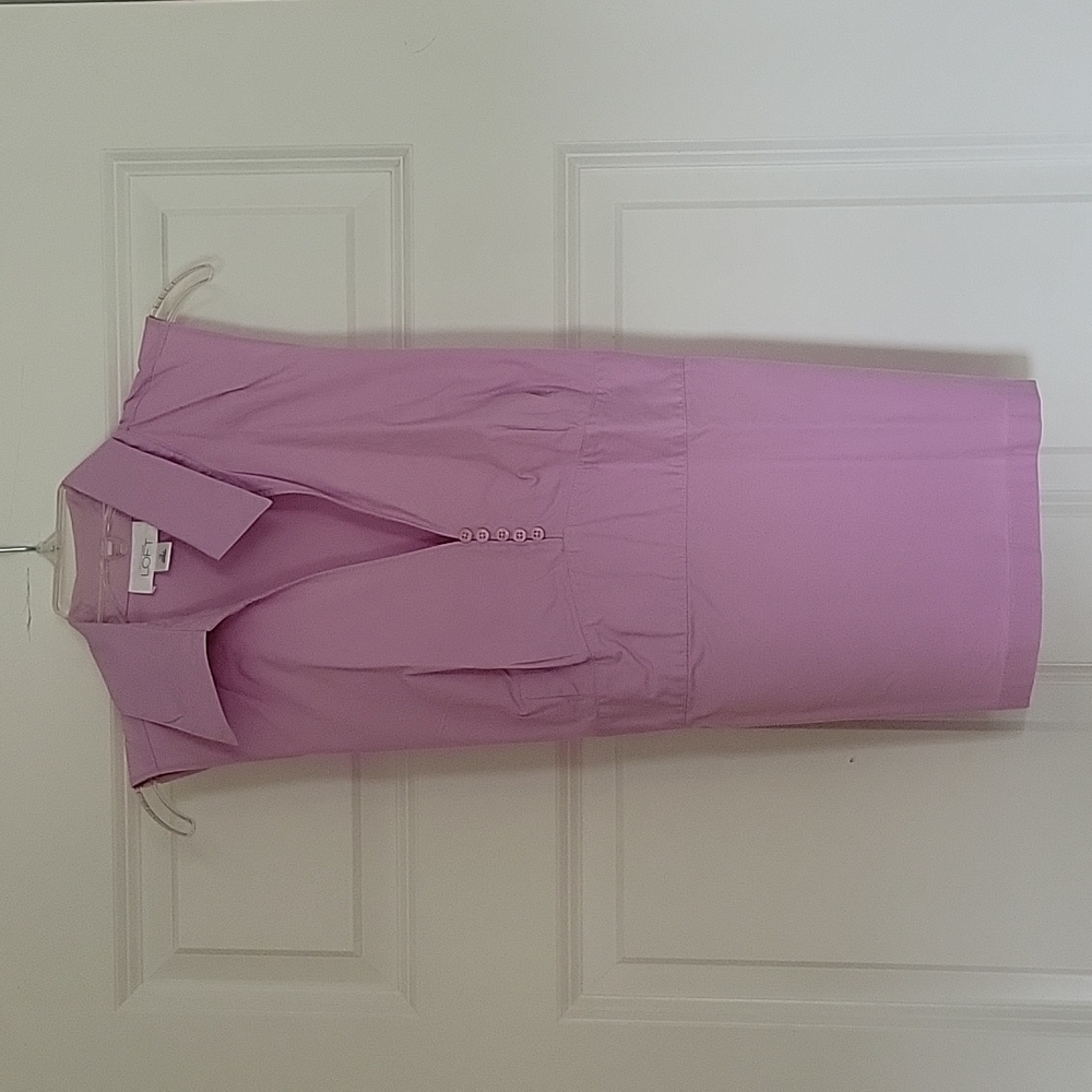 Loft Top w/bow tie back-size 10